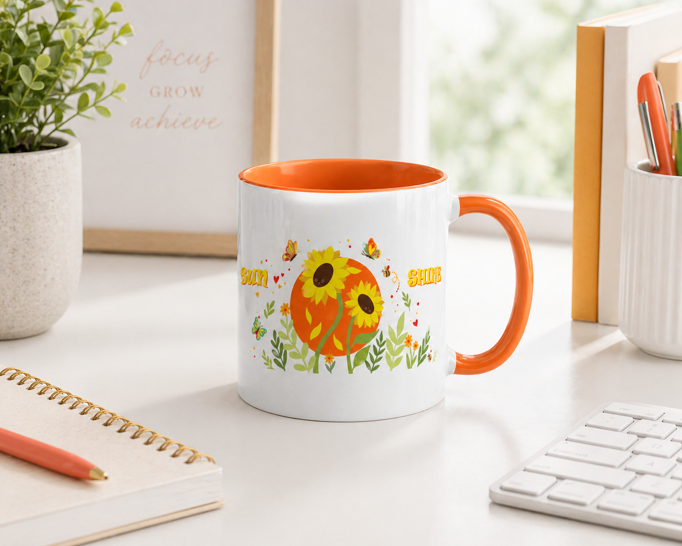 Sunshine Orange Coffee Mug